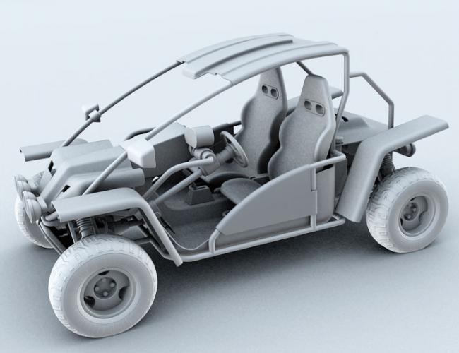Buggy by: , 3D Models by Daz 3D