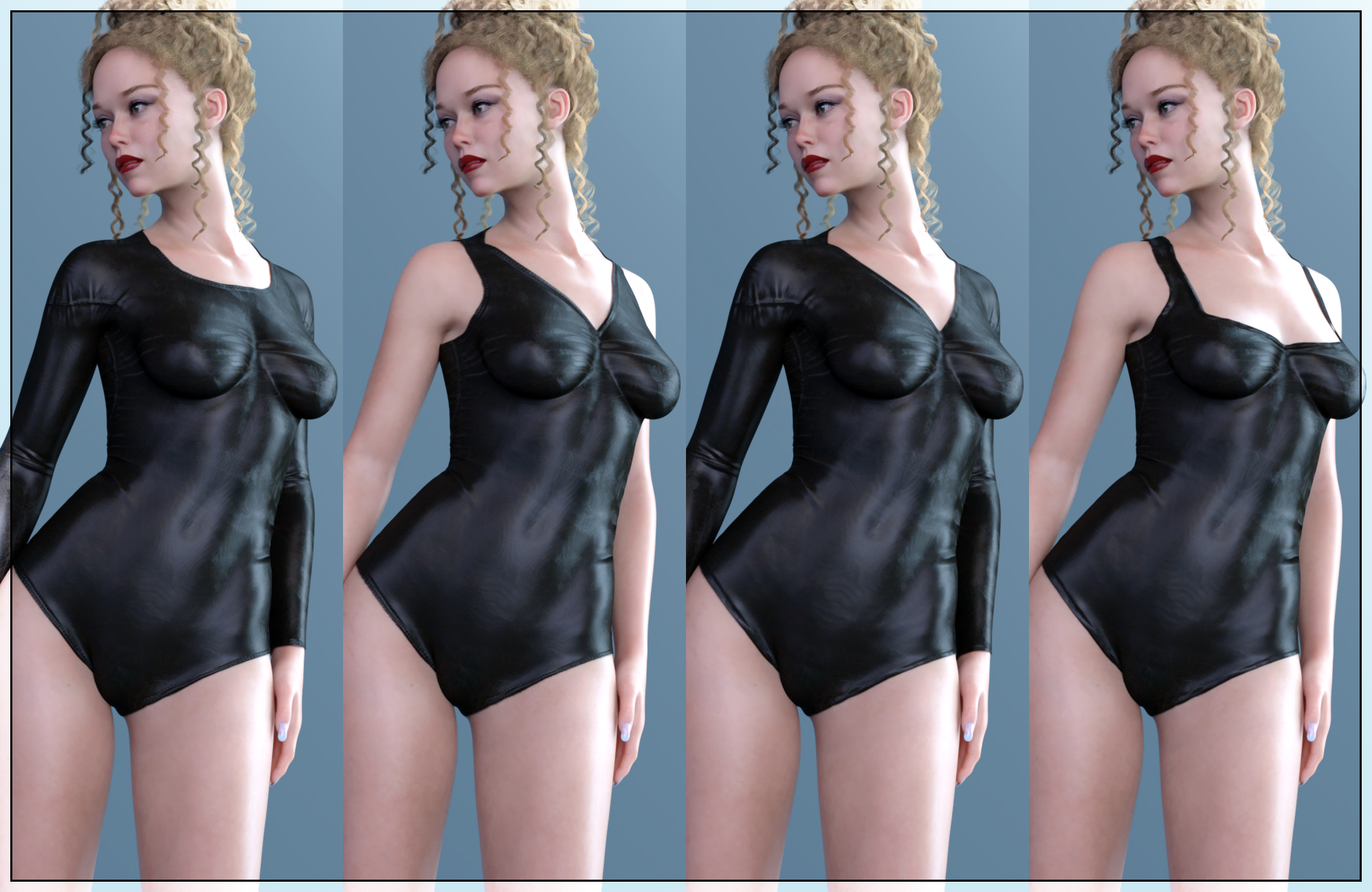 BodySuit Xfashion for Genesis 8 Female by: Nathy Design, 3D Models by Daz 3D