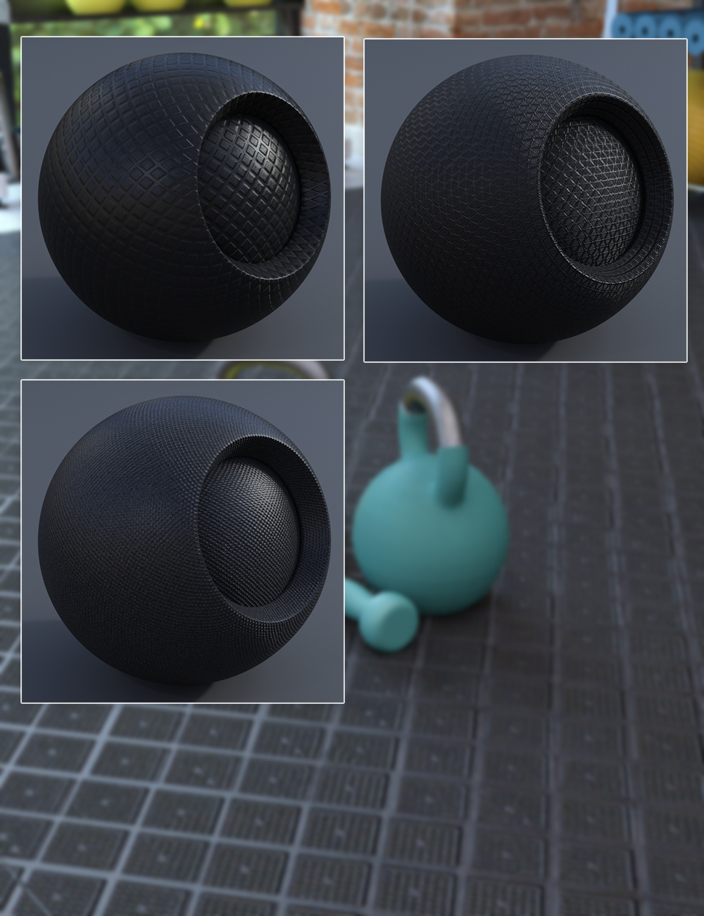 Rubber - Iray Shaders by: Dimidrol, 3D Models by Daz 3D