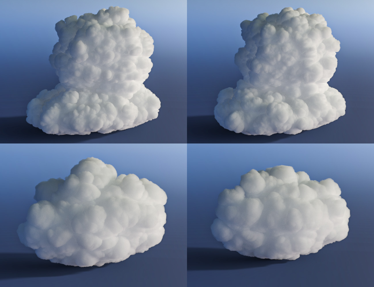 HD Volumetric Clouds | Daz 3D