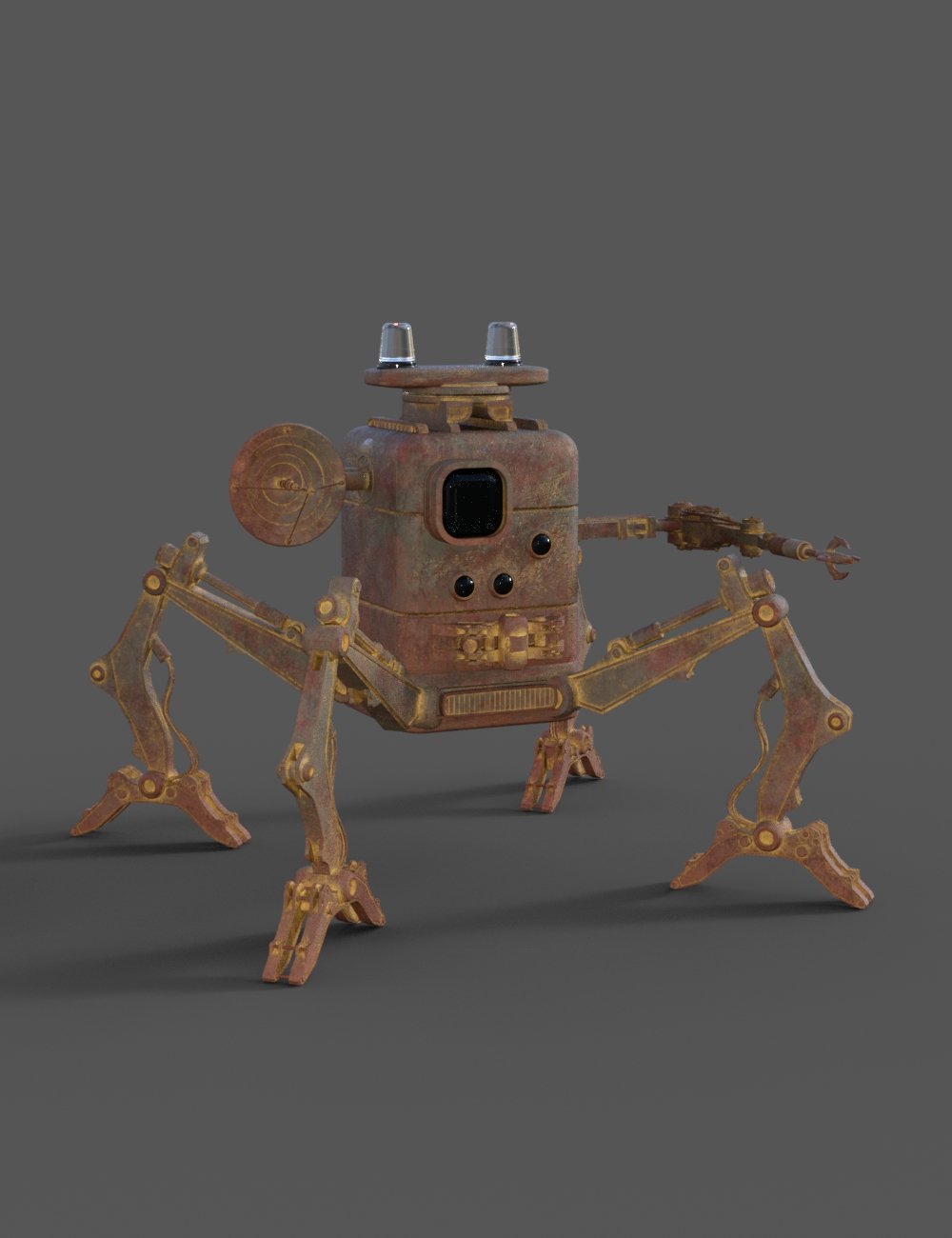 Modular Robot Kit Daz 3D
