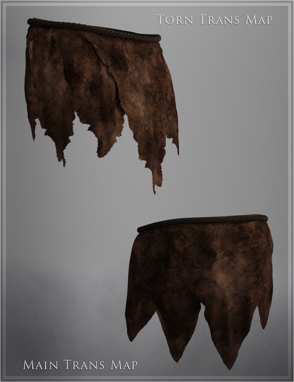 Swamp Loincloth for Genesis 8 Male(s) by: OziChick, 3D Models by Daz 3D