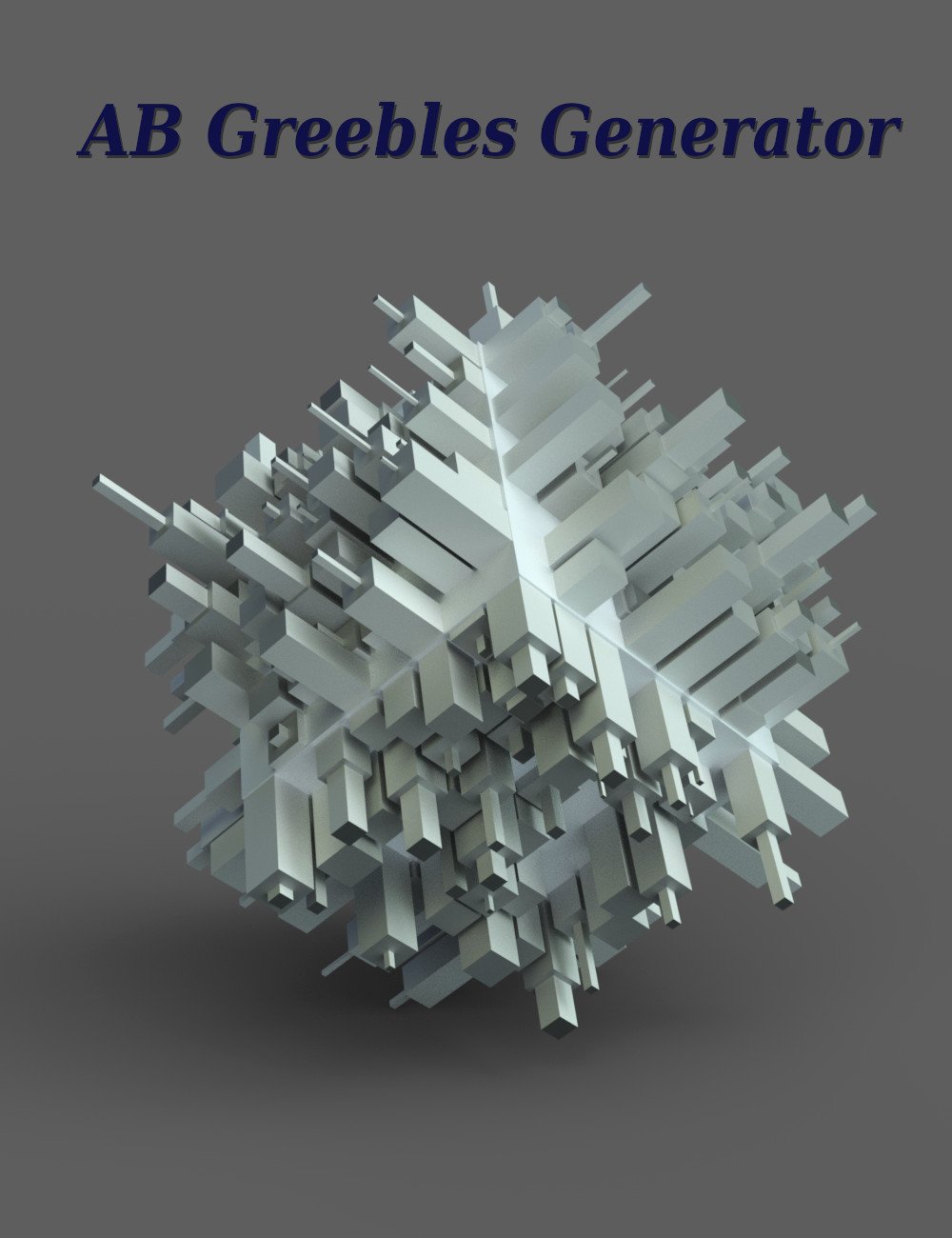 Greebles Generator by: Alvin Bemar, 3D Models by Daz 3D