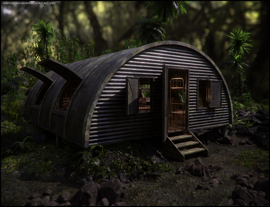 Militia Outpost by: Jack Tomalin, 3D Models by Daz 3D