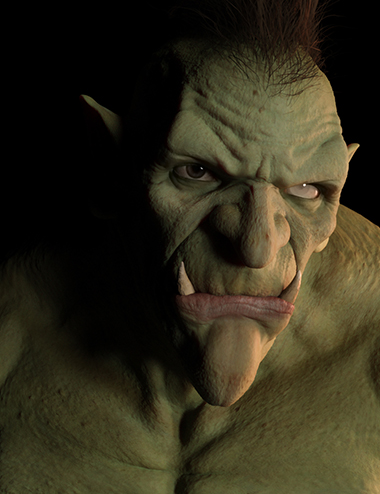 Snerg for Ogre HD by: Quixotry, 3D Models by Daz 3D