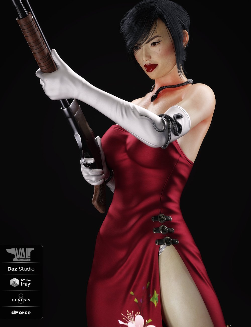 dForce Nicole Agent Outfit for Genesis 8 Female(s) dForce Nicole Agent Outfit for Genesis 8 Female(s) by: Val3dart, 3D Models by Daz 3D
