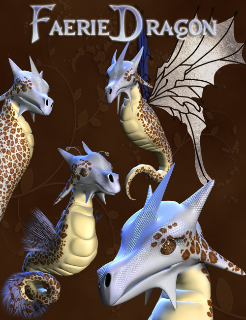 Faerie Dragon by: Ryverthorn, 3D Models by Daz 3D