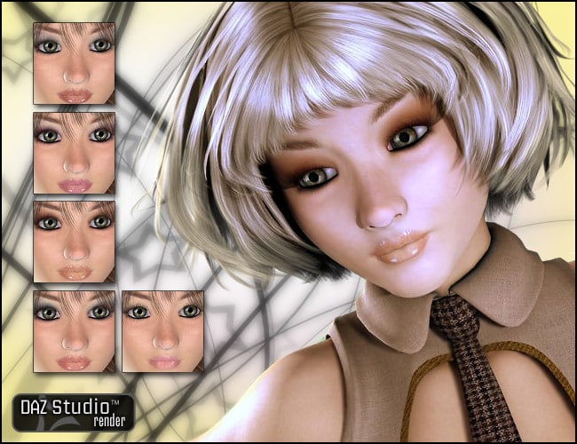 Lilly for Aiko 3 Lilly for Aiko 3 by: , 3D Models by Daz 3D
