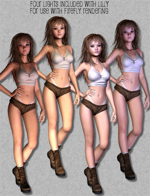 Lilly for Aiko 3 Lilly for Aiko 3 by: , 3D Models by Daz 3D