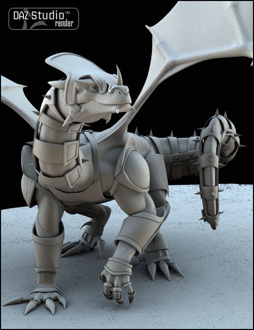 Millennium SubDragon Armor Millennium SubDragon Armor by: SarsaValandar, 3D Models by Daz 3D
