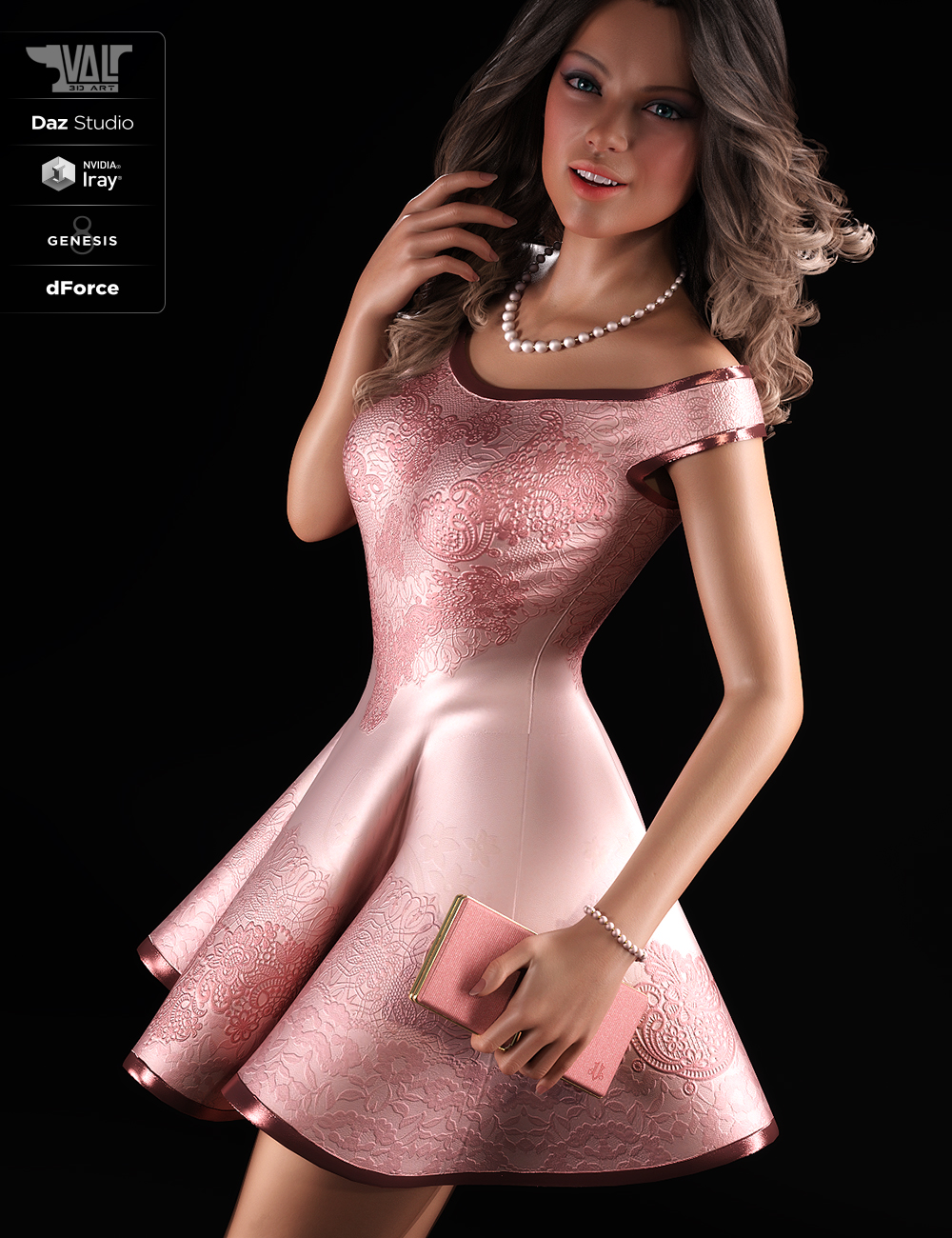 dForce The One I Love Outfit for Genesis 8 Female(s) dForce The One I Love Outfit for Genesis 8 Female(s) by: Val3dart, 3D Models by Daz 3D