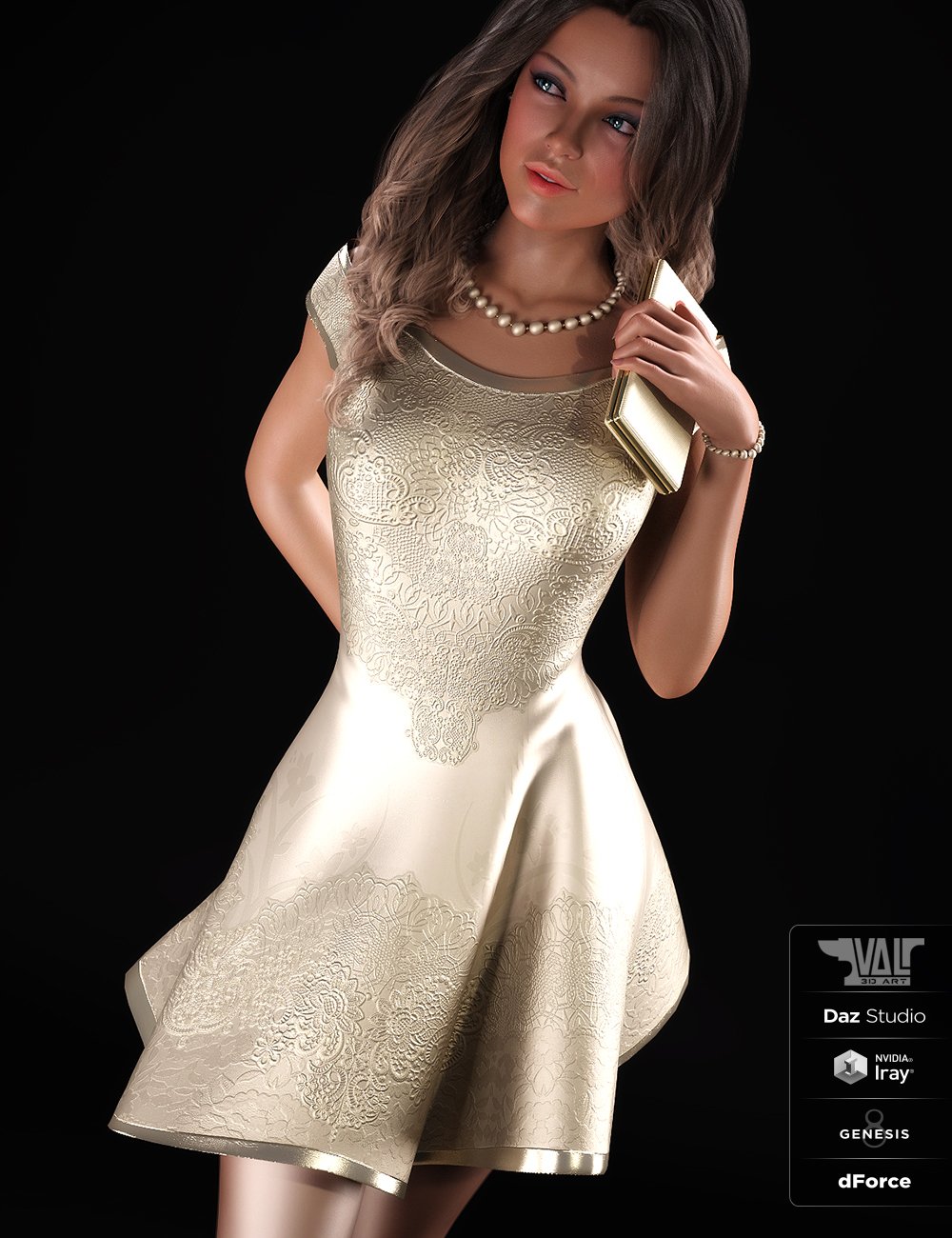 dForce The One I Love Outfit for Genesis 8 Female(s) dForce The One I Love Outfit for Genesis 8 Female(s) by: Val3dart, 3D Models by Daz 3D