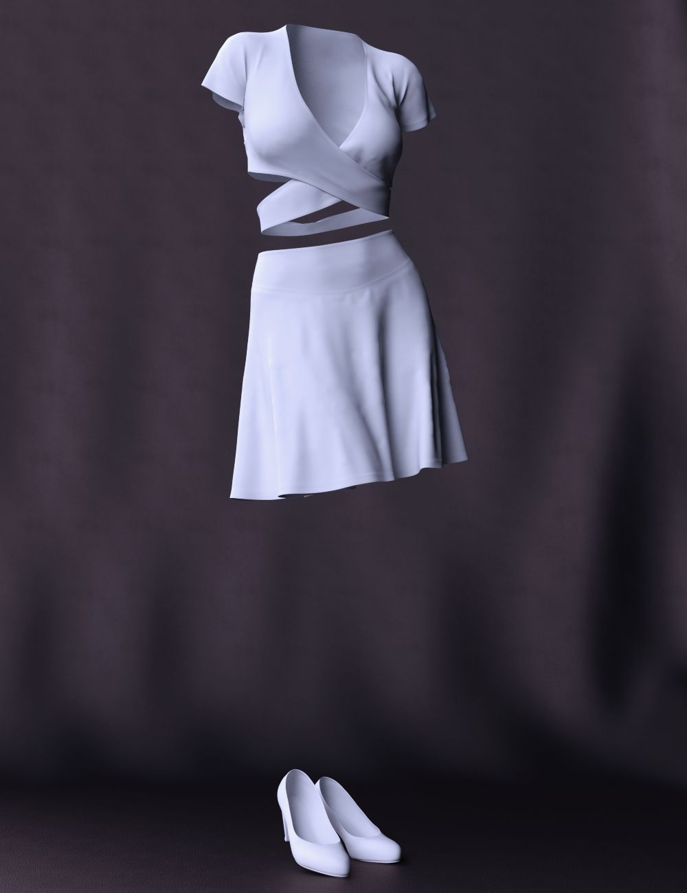 dForce Brazen Charm Outfit for Genesis 8 Female(s) | Daz 3D
