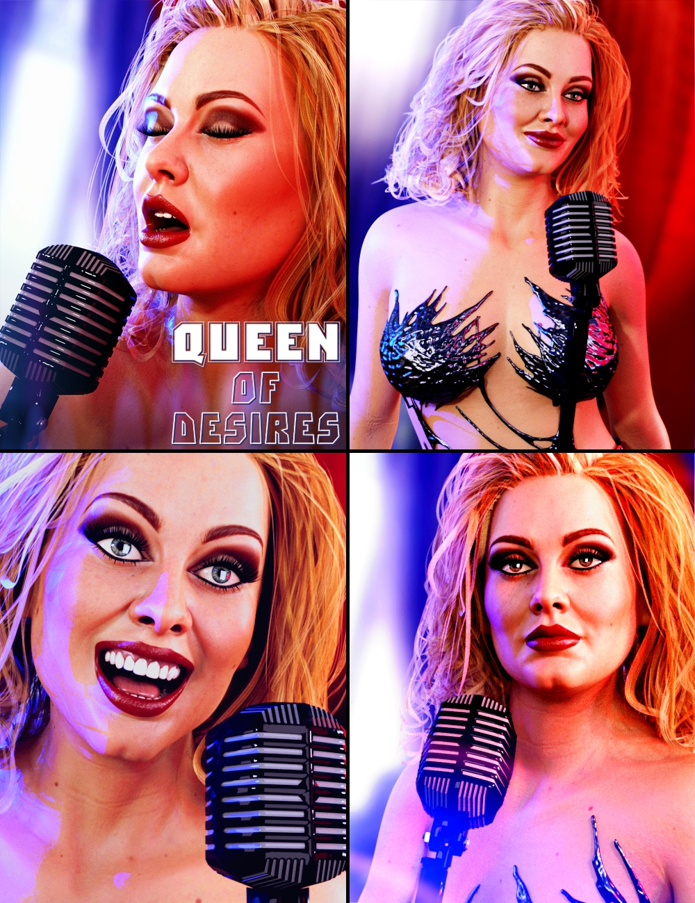 Queen of Desires HD for Genesis 8 Female by: AlFan, 3D Models by Daz 3D