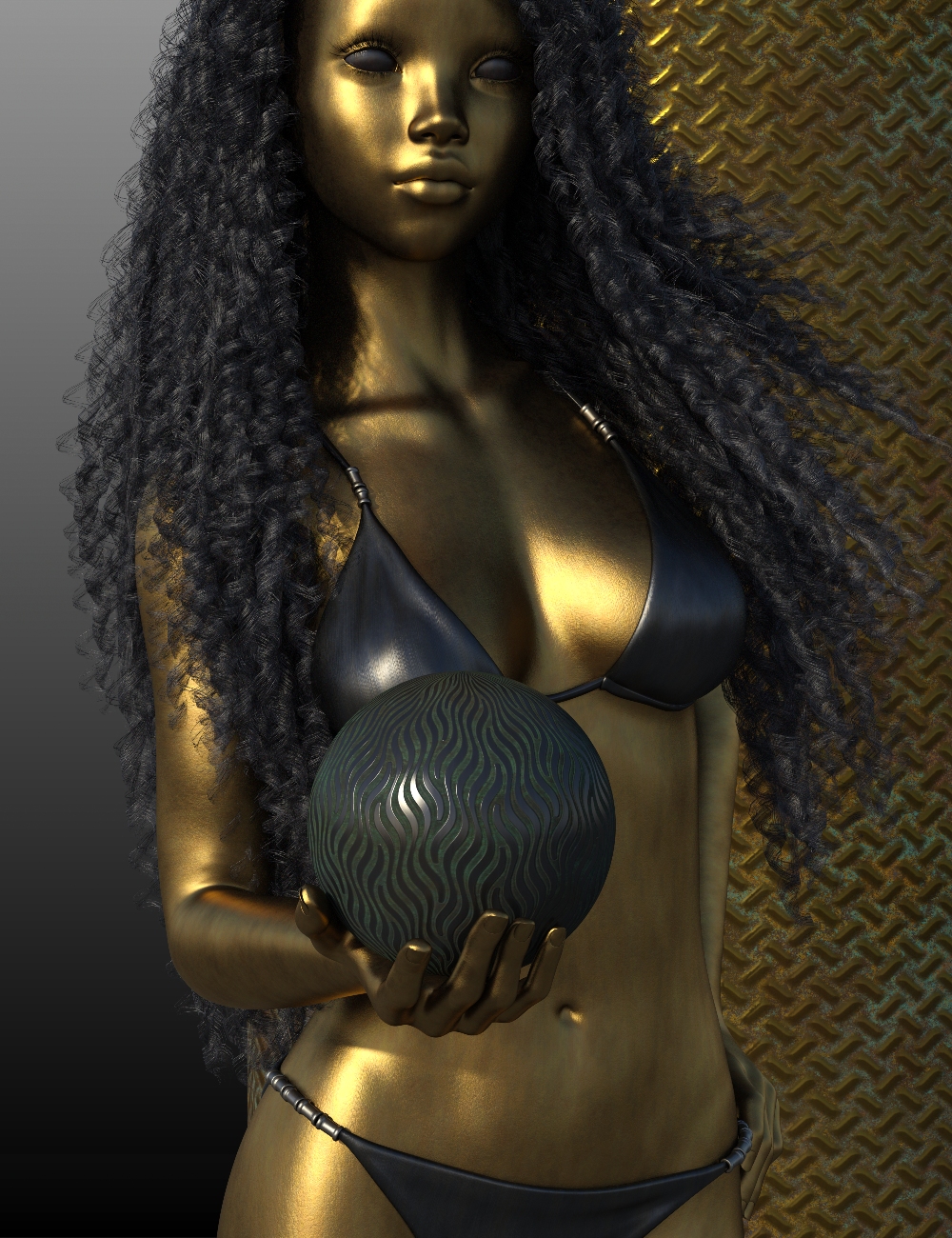 4K Metal Shader Presets 1 for Iray by: Handspan Studios, 3D Models by Daz 3D
