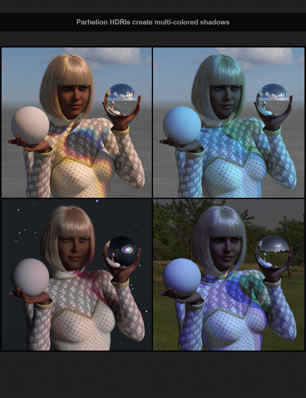 Parhelion Spectrum HDRIs Parhelion Spectrum HDRIs by: Marshian, 3D Models by Daz 3D
