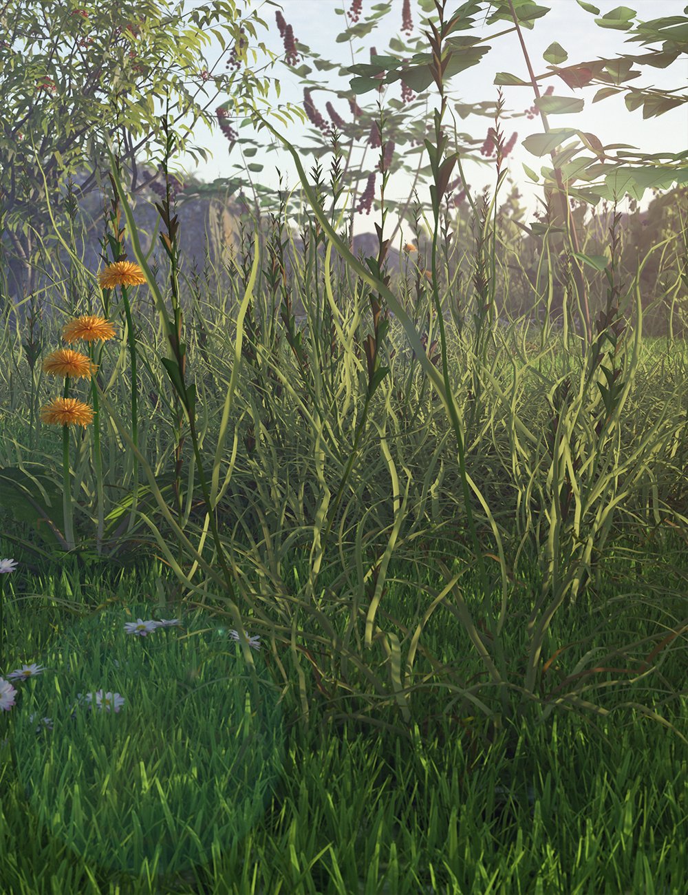 Simply Grass - The Rough Stuff by: MartinJFrost, 3D Models by Daz 3D