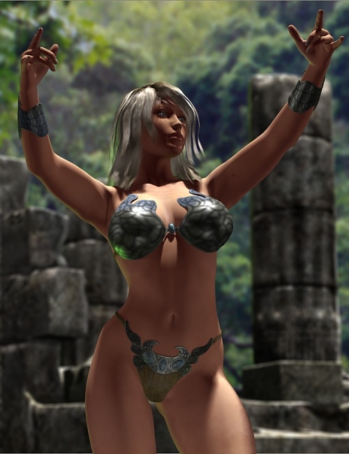 Classic Fantasy Heroine for V4 A4 and Elite by: blondie9999, 3D Models by Daz 3D