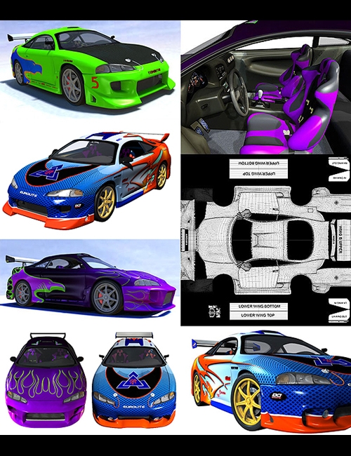 Fast & Ferocious Tuner Fast & Ferocious Tuner by: Dreamscape-Creations, 3D Models by Daz 3D