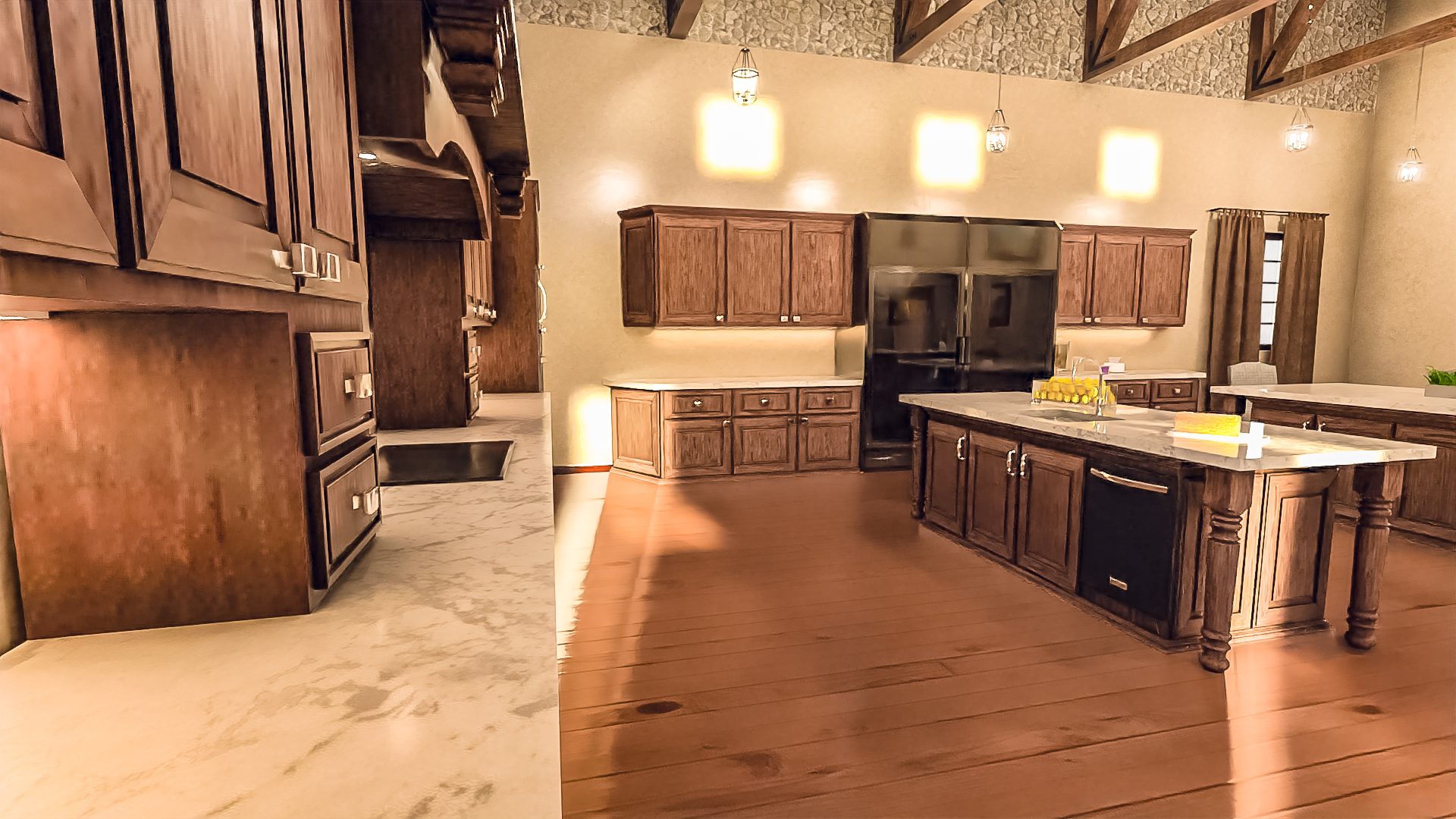 Lencino Kitchen Space Lencino Kitchen Space by: Tesla3dCorp, 3D Models by Daz 3D