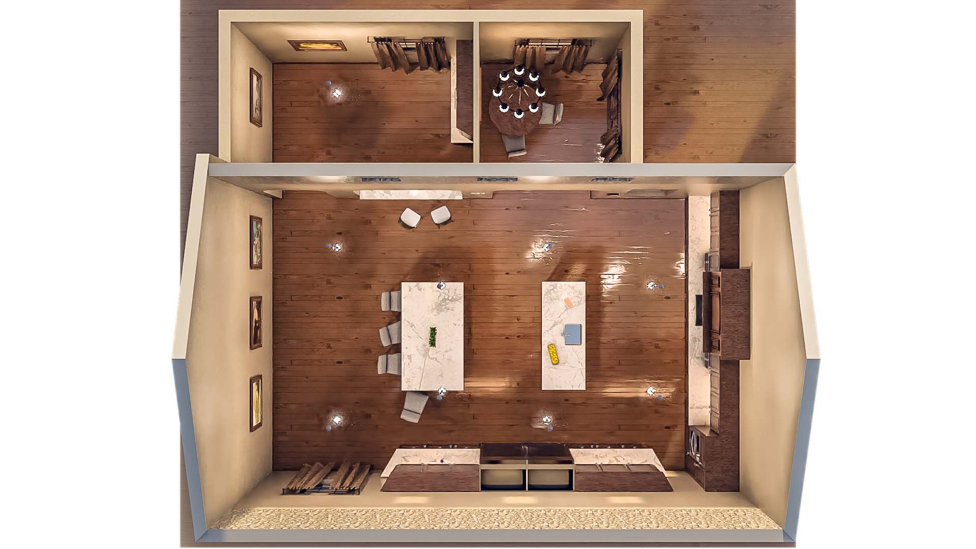 Lencino Kitchen Space by: Tesla3dCorp, 3D Models by Daz 3D
