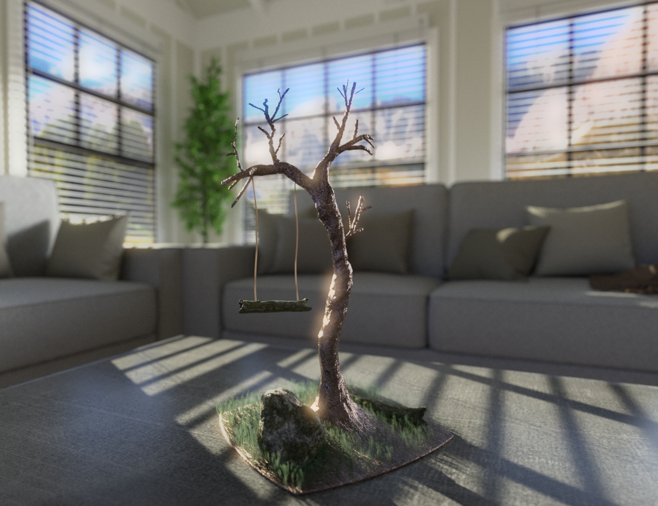 Parallel Lounge Parallel Lounge by: Illumination, 3D Models by Daz 3D