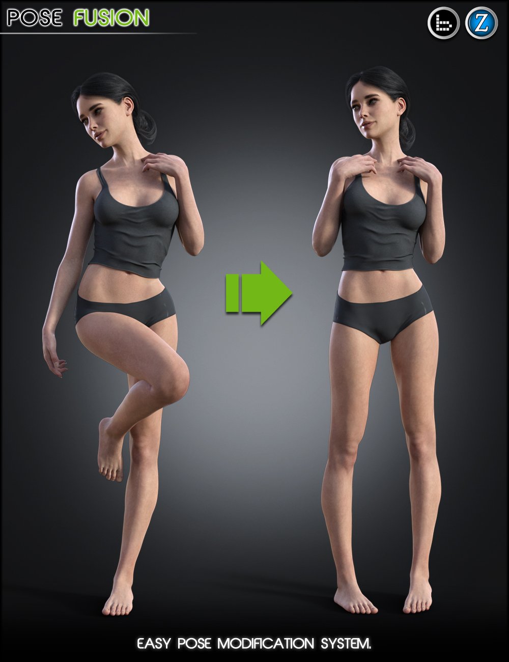 Pose Fusion for Genesis to Genesis 8 Pose Fusion for Genesis to Genesis 8 by: Zev0bitwelder, 3D Models by Daz 3D