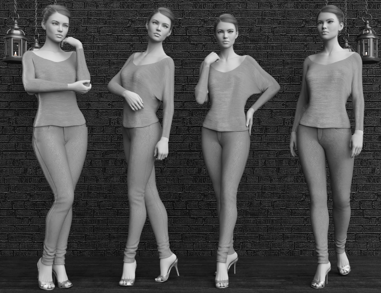 Iconic Elegance Poses For Genesis 8 Female Daz 3d 5764