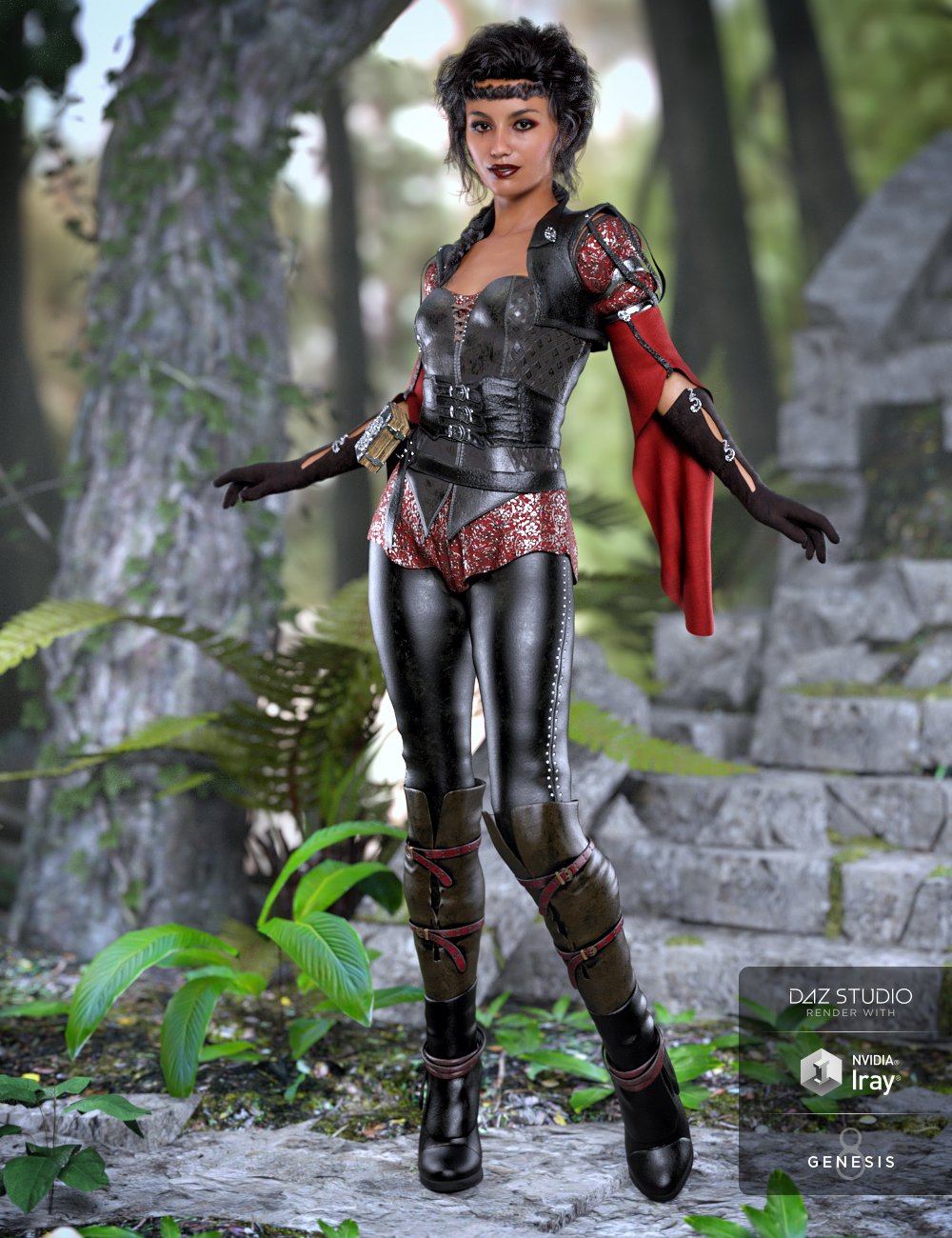 dForce Sparrows Mage Outfit Textures by: Moonscape GraphicsSade, 3D Models by Daz 3D