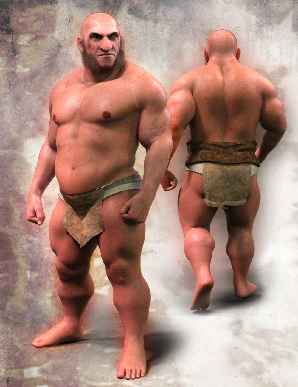 Davac The Dwarf for Genesis 8 Male by: Matari3D, 3D Models by Daz 3D