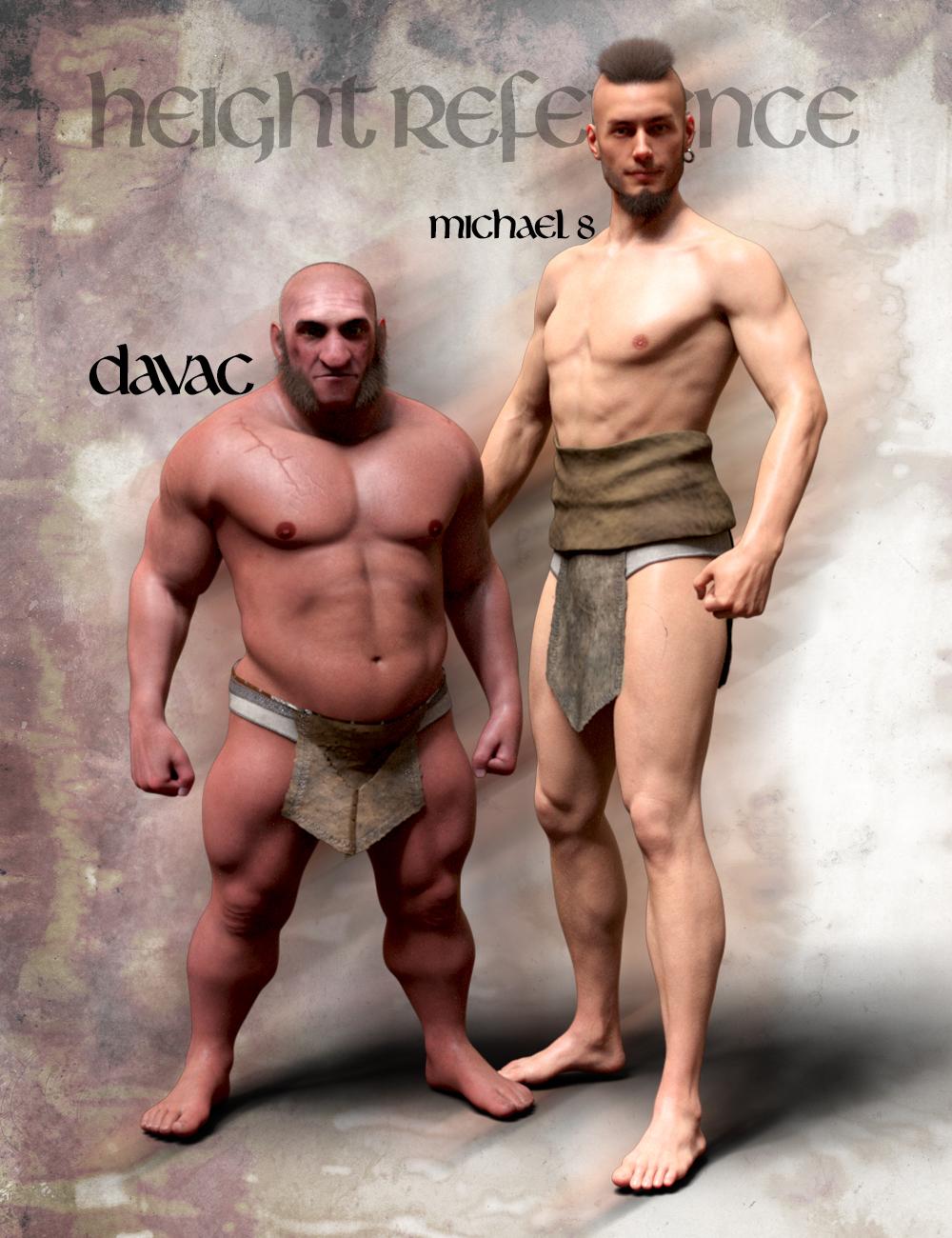 Davac The Dwarf for Genesis 8 Male by: Matari3D, 3D Models by Daz 3D