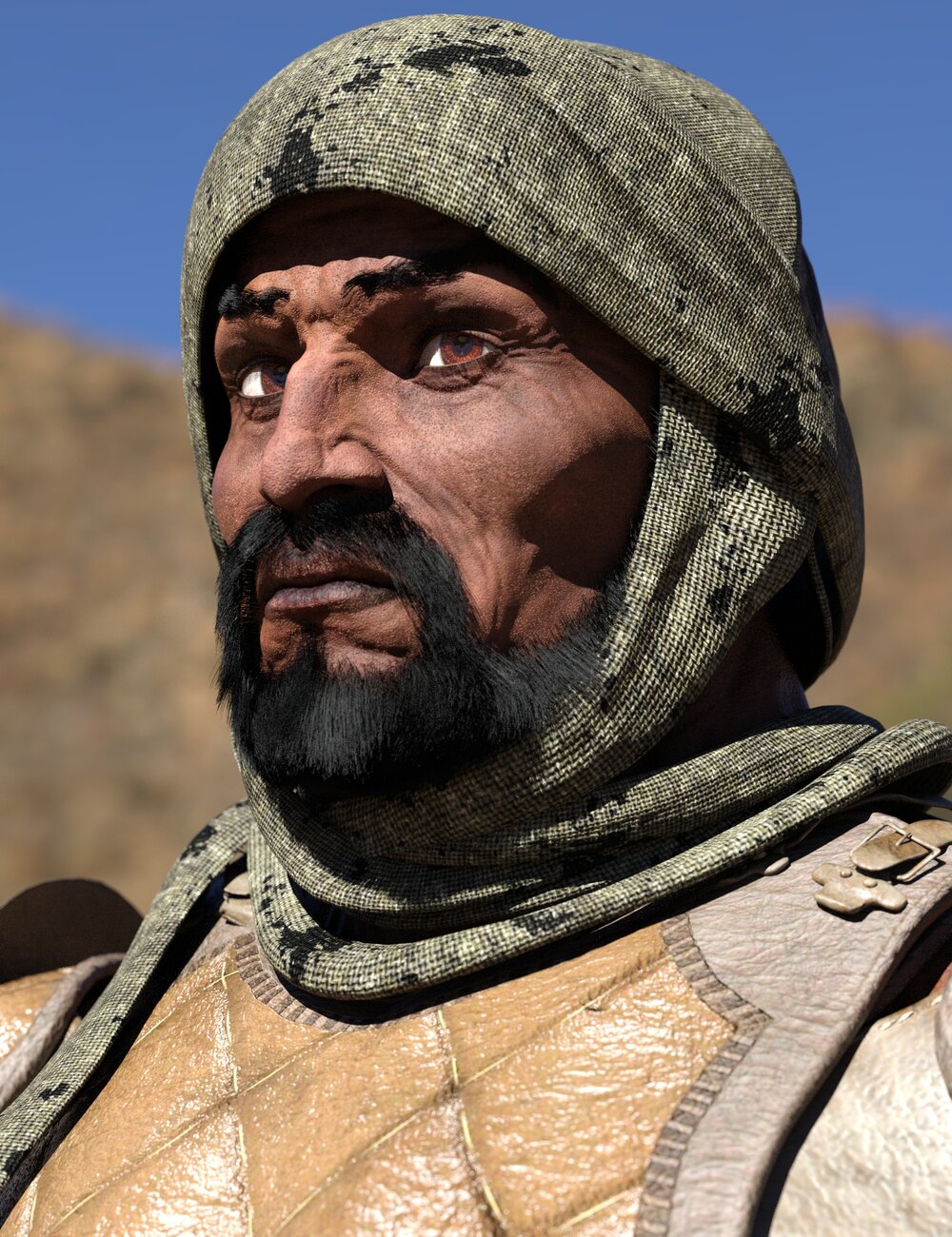 Bedu Desert Warrior Outfit for Genesis 8 Male(s) Bedu Desert Warrior Outfit for Genesis 8 Male(s) by: Sixus1 Media, 3D Models by Daz 3D