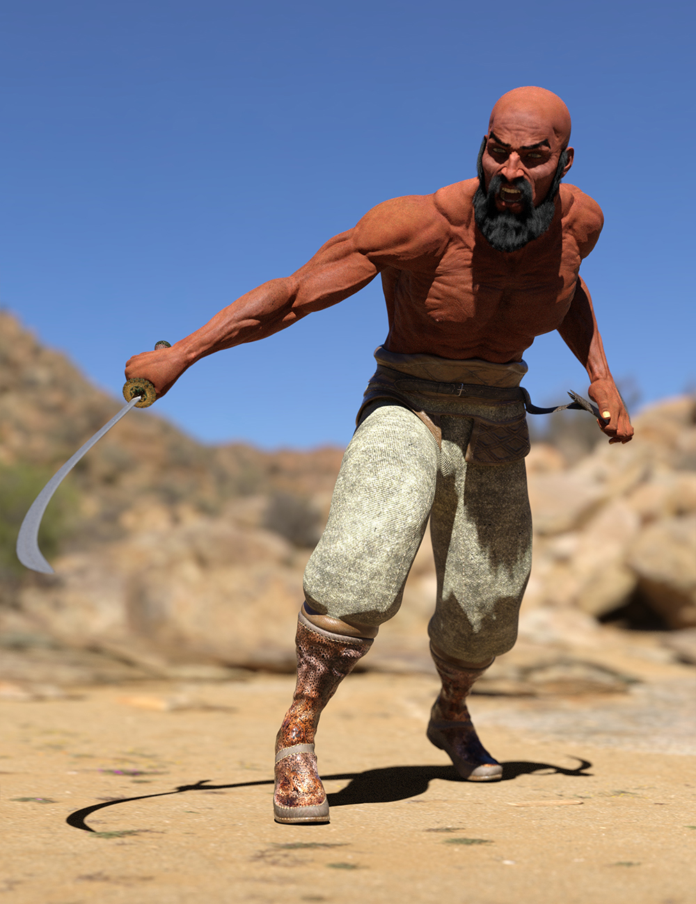 Bedu Desert Warrior Outfit for Genesis 8 Male(s) Bedu Desert Warrior Outfit for Genesis 8 Male(s) by: Sixus1 Media, 3D Models by Daz 3D