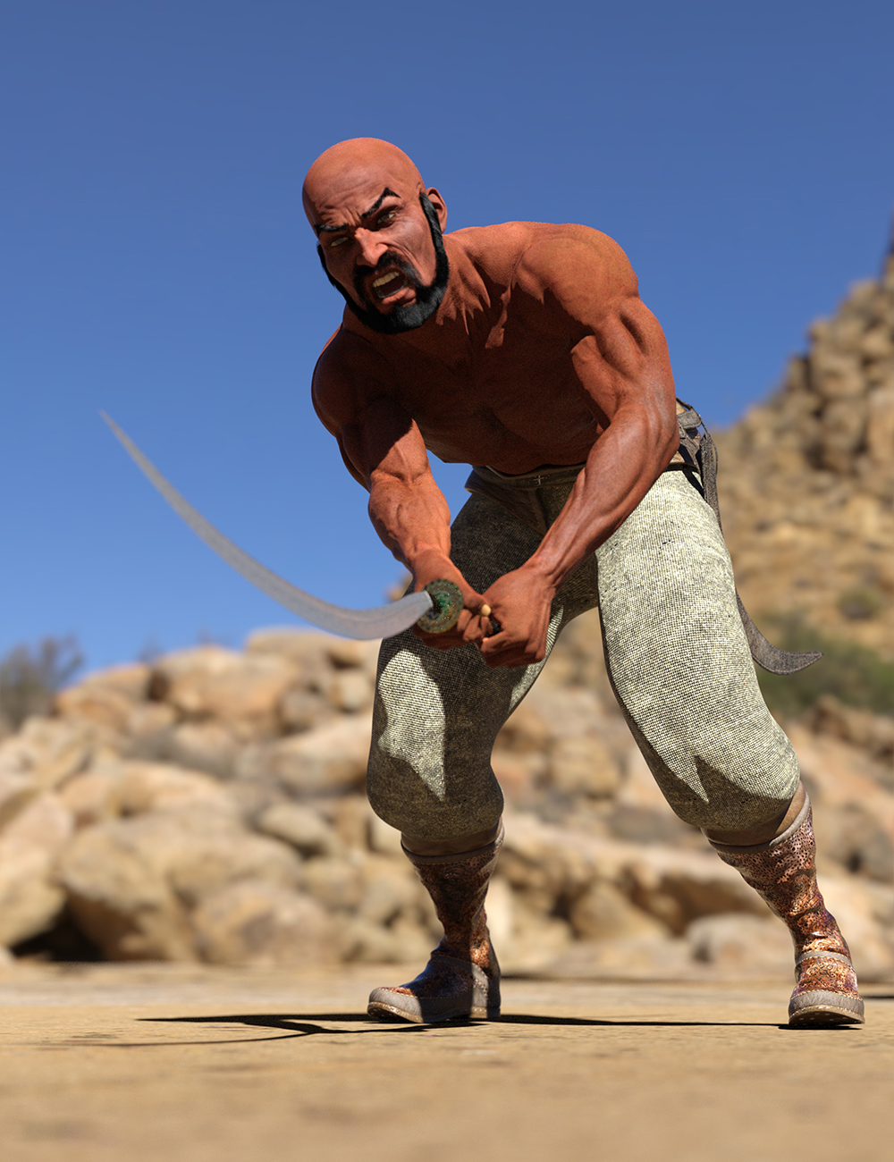 Bedu Desert Warrior Outfit for Genesis 8 Male(s) Bedu Desert Warrior Outfit for Genesis 8 Male(s) by: Sixus1 Media, 3D Models by Daz 3D