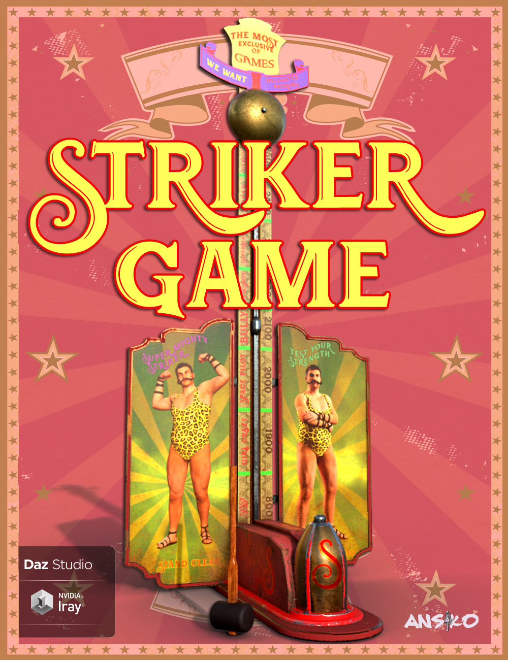 Striker Game by: Ansiko, 3D Models by Daz 3D