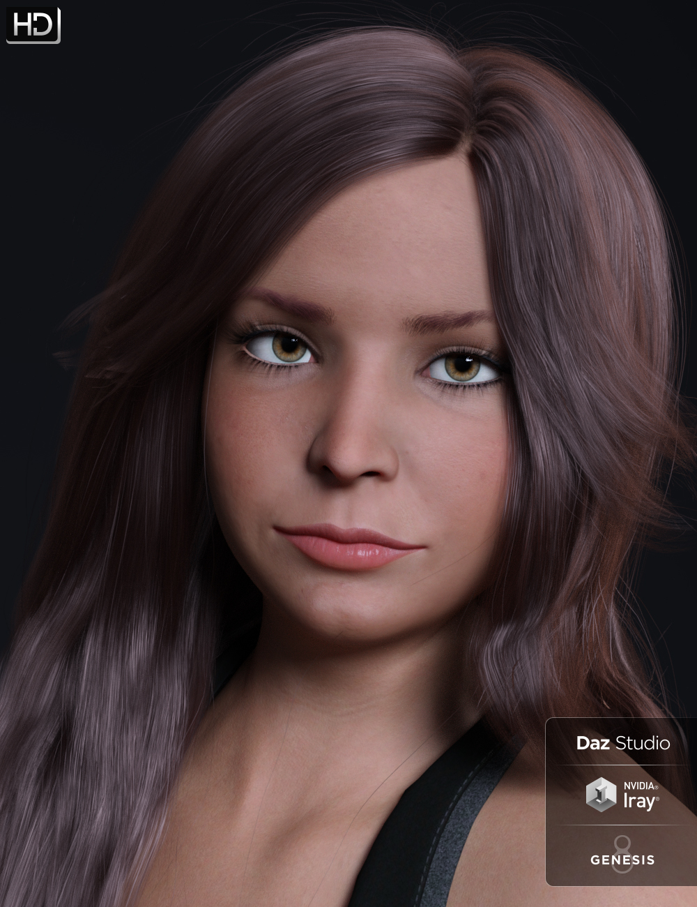 Muriela HD For Genesis 8 Female by: Belladona, 3D Models by Daz 3D