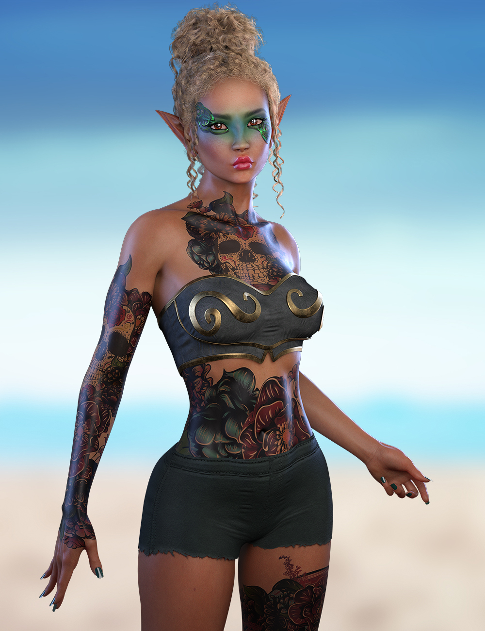 Vidora for Genesis 8 Female by: hotlilme74, 3D Models by Daz 3D