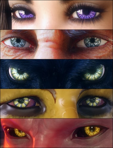 MMX Fantasy Eyes for Genesis 3 and 8 | Daz 3D