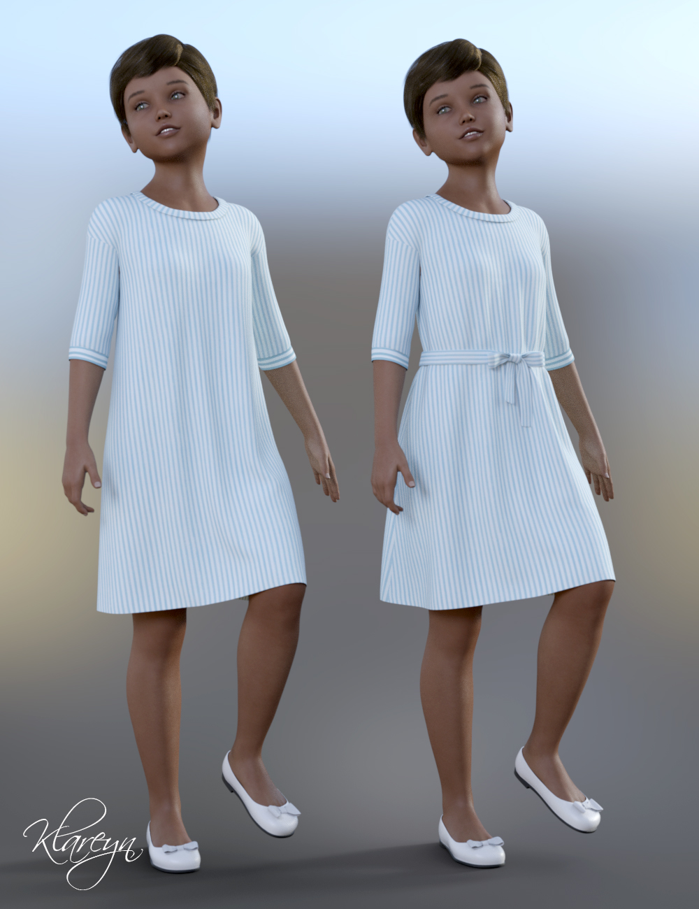 Klareyn dForce Dress for Genesis 8 Female(s) Klareyn dForce Dress for Genesis 8 Female(s) by: 3djoji, 3D Models by Daz 3D