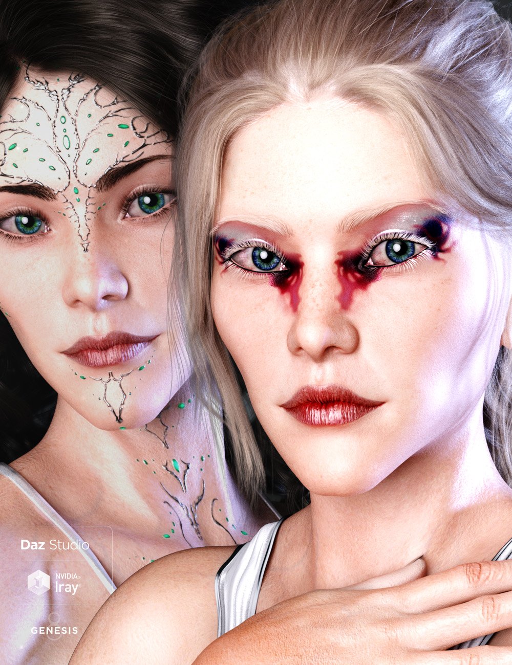 Addons for Katherine HD by: Arki, 3D Models by Daz 3D