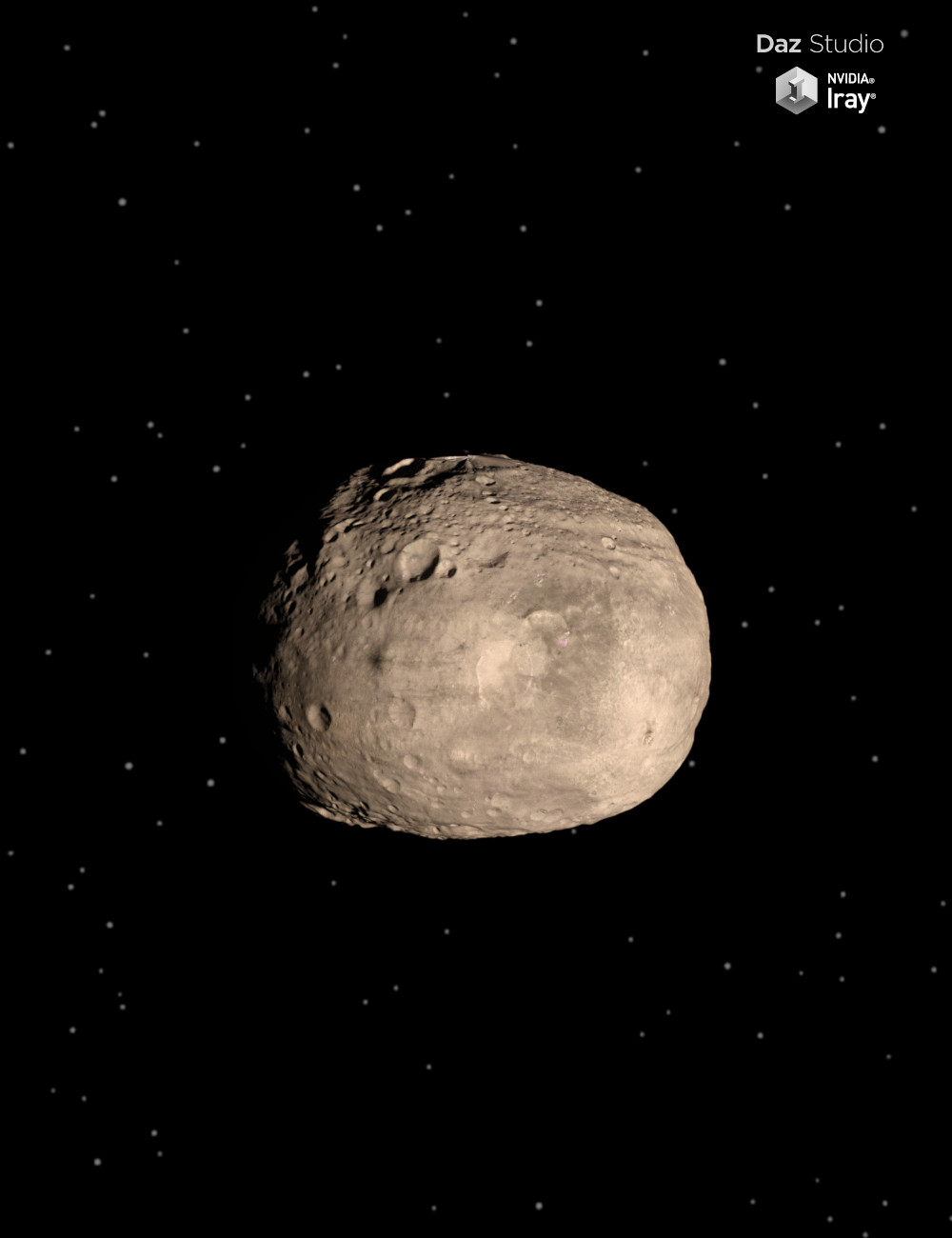 Vesta the Great Asteroid by: Alvin Bemar, 3D Models by Daz 3D