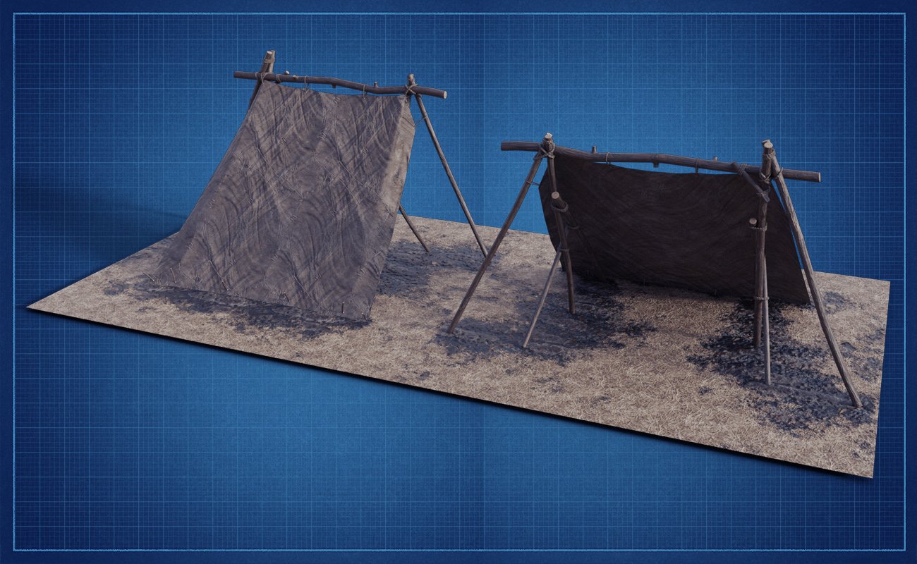 Primitive Medieval Campsite Primitive Medieval Campsite by: ForbiddenWhispersDavid Brinnen, 3D Models by Daz 3D