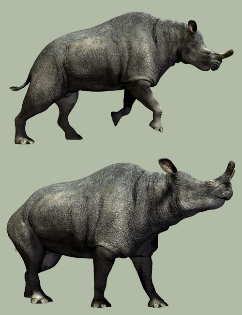 Brontotherium Brontotherium by: , 3D Models by Daz 3D