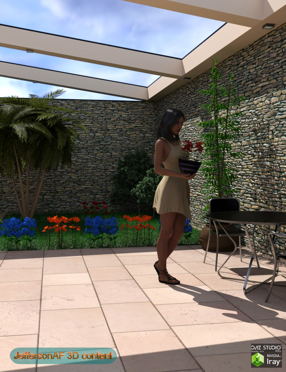 My Garden by: JeffersonAF, 3D Models by Daz 3D