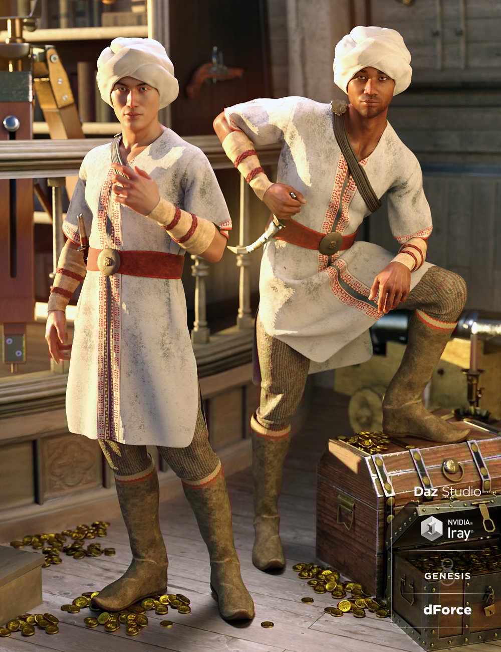 dForce Southern Seas Outfit for Genesis 8 Male(s) dForce Southern Seas Outfit for Genesis 8 Male(s) by: Moonscape GraphicsNikisatezSade, 3D Models by Daz 3D