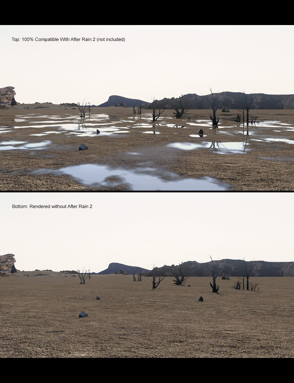 Dead Tree Desert by: Dreamlight, 3D Models by Daz 3D