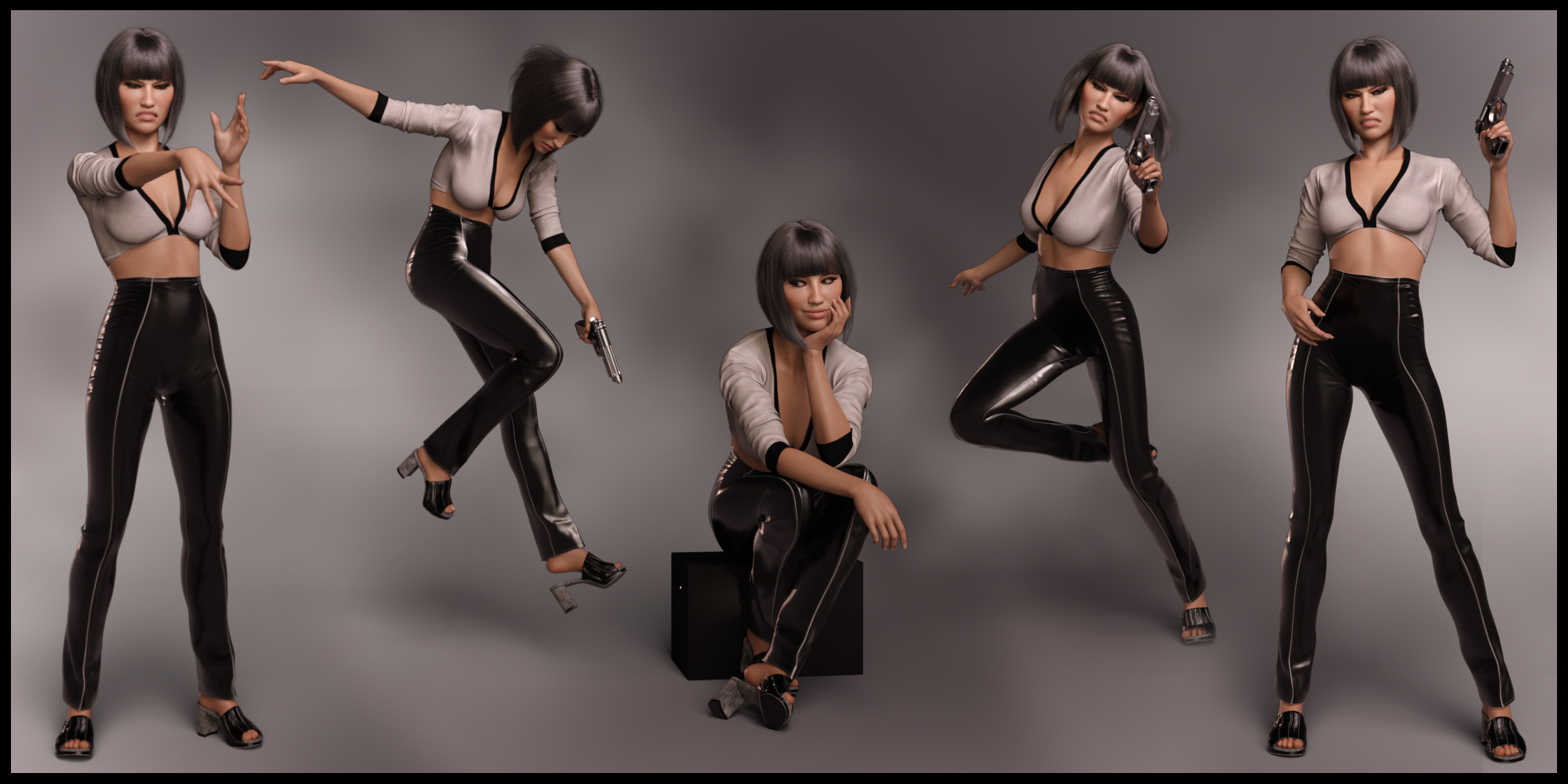 UltraMod Poses for Alawa 8 and Genesis 8 Female by: lunchlady, 3D Models by Daz 3D
