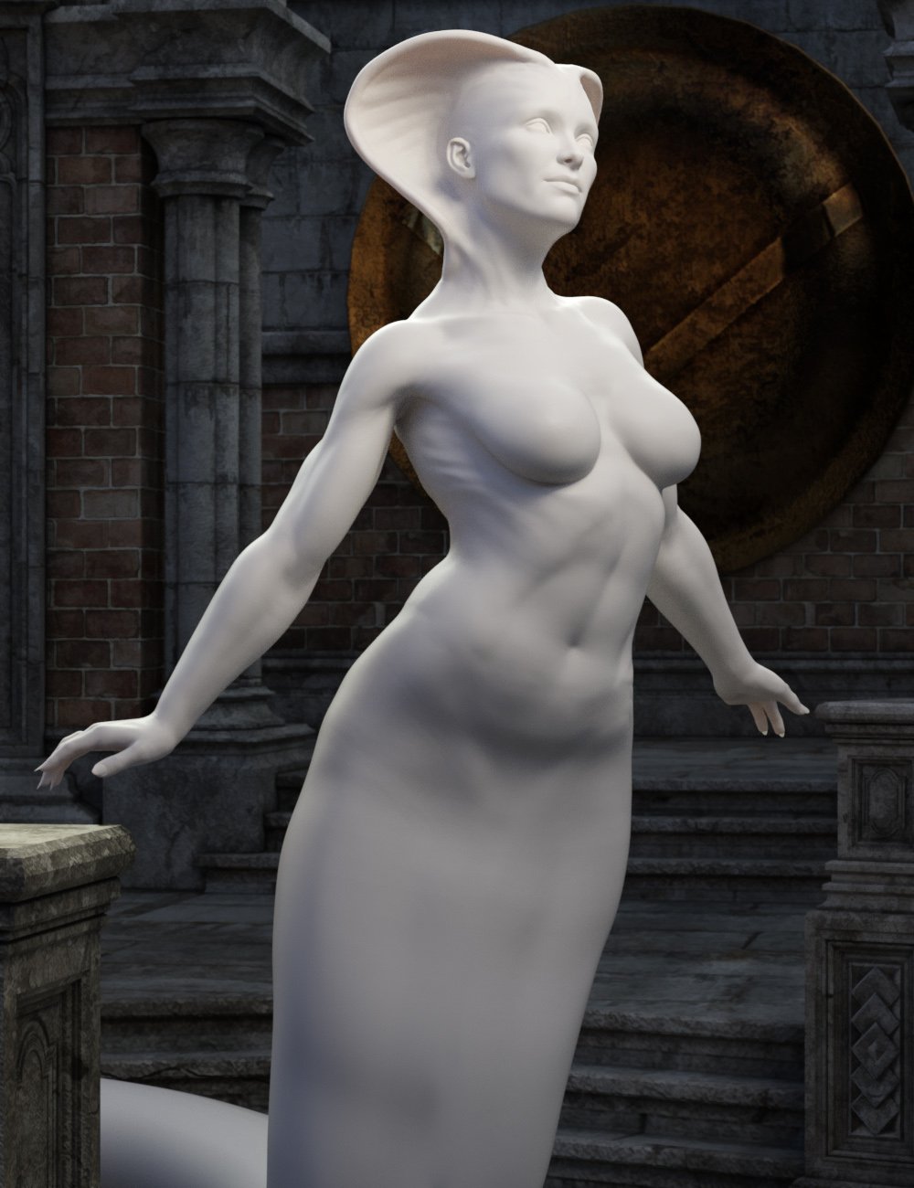 Cobra Queen for Genesis 8 Female by: RawArt, 3D Models by Daz 3D