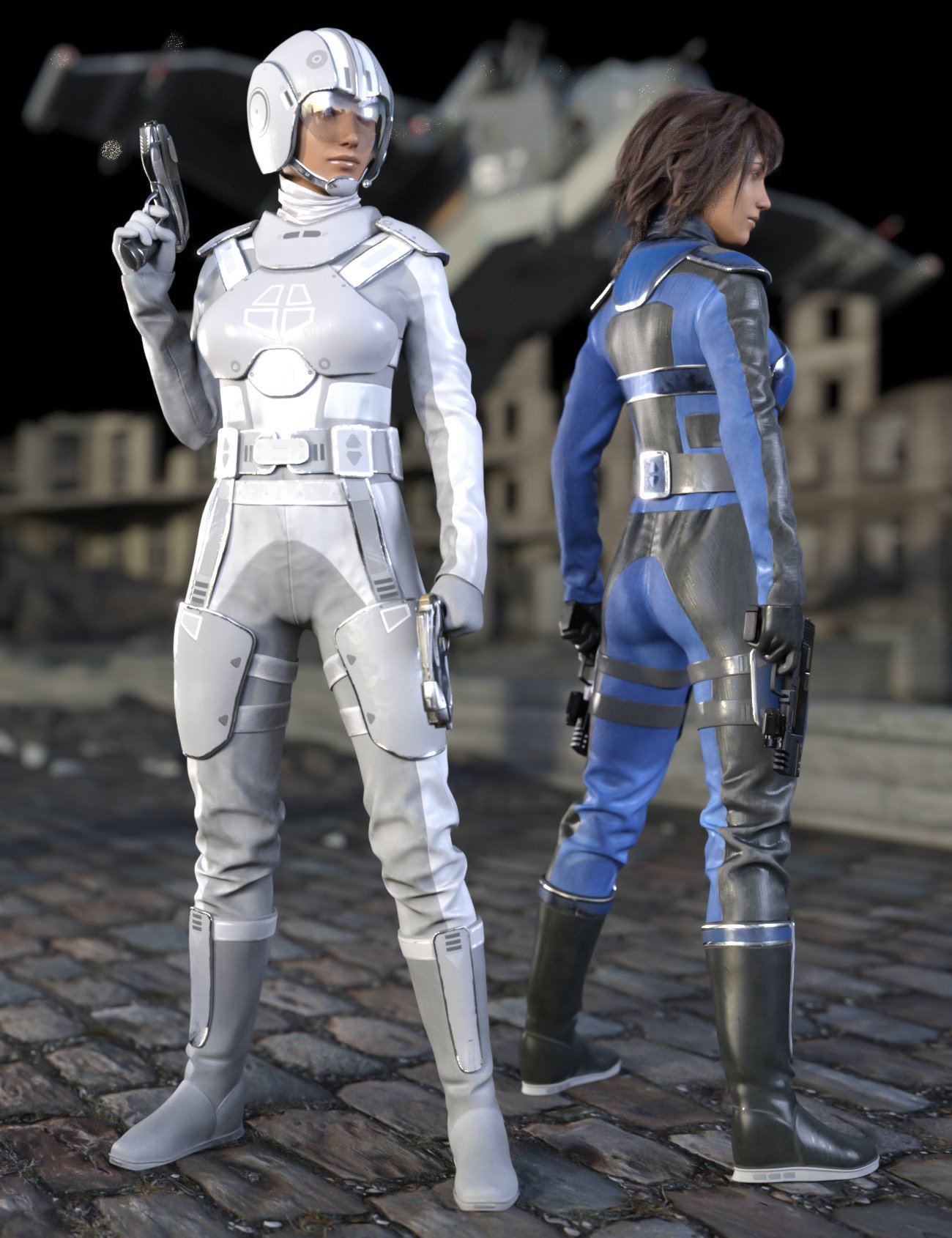 Space Runner Outfit for Genesis 8 Female(s) Space Runner Outfit for Genesis 8 Female(s) by: Yura, 3D Models by Daz 3D
