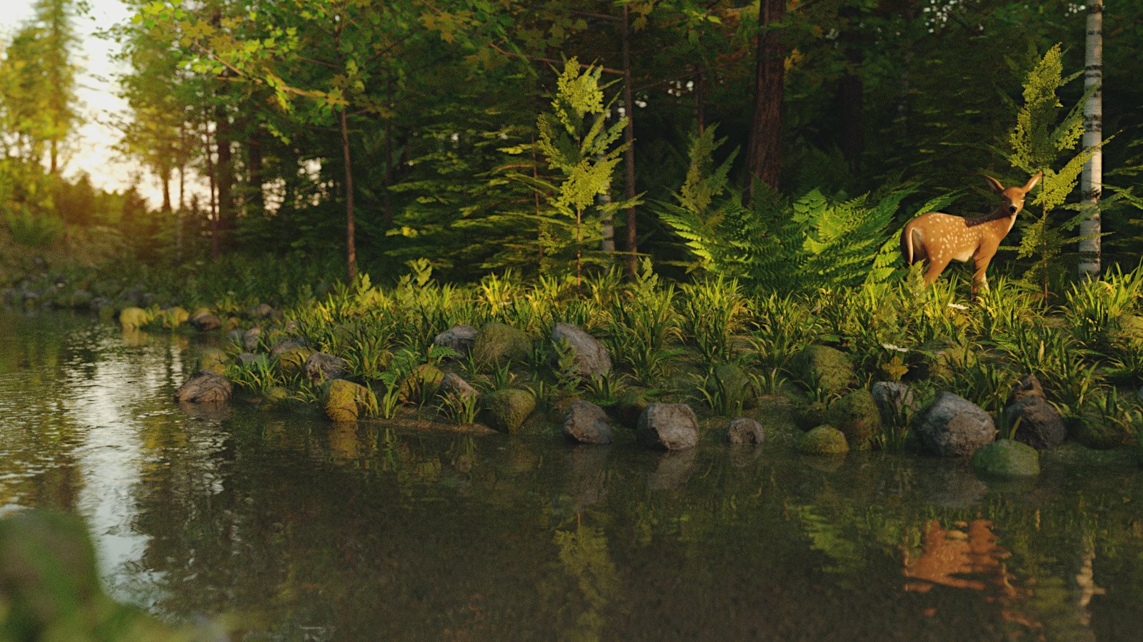 River Bend by: Toyen, 3D Models by Daz 3D